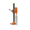 Rated input power 1.55 kW Rated current 6 A Phases 1 ph Frequency 50 Hz Voltage 220-240 V Drill motors with stand Husqvarna DMS 160 A DMS 160 A with drill bit DMS 160 A is a small but powerful electric drill motor and stand system. An ideal choice for light core drilling applications up to 120 mm diameter. Suitable for stitch drilling and drilling close to walls and edges in applications such as small channels and pipes as well as electrical sockets. Rated input power 1.55 kW Drill bit diameter, max 120 mm Voltage 220-240 V